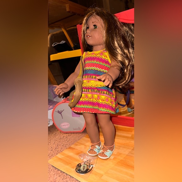 American Girl Doll Lea Clark 2014 GOTY Girl of the Year 2016 Retired - Picture 5 of 10